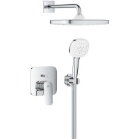 1053360000 Cubeo Tempesta 250 Душова система прихованого монтажу, хром (1 сорт) Grohe фото 1