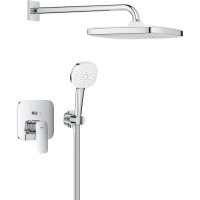 1053360000 Cubeo Tempesta 250 Душова система прихованого монтажу, хром (1 сорт) Grohe