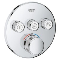 29121000 Grohtherm SmartControl Зовнішня частина термостату  на 3 споживачі (1 сорт) Grohe фото 2