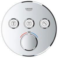 29121000 Grohtherm SmartControl Зовнішня частина термостату  на 3 споживачі (1 сорт) Grohe фото 3