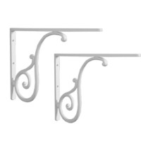 MNSAR Кронштейн металевий, білий (пара) (1 сорт) SIMAS