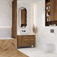 ARCTIC STONE WHITE GLOSSY** (1 сорт) CERSANIT entry фото 4