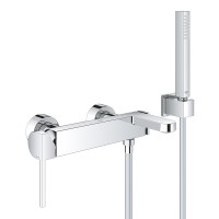 33547003 PLUS Змішувач д/ванни, хром, з ручним душем (1 сорт) Grohe