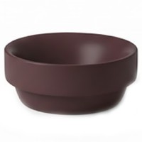 3557 75 Раковина на стільницю 45, borgogna matt (1 сорт) Kerasan фото 1