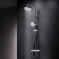 F0785A400 X-Joy, F0785A400  X-Joy, душ.система:  зм-ач д/душу з термостатом, душ.штанга,верхній душ  AM.PM фото 8