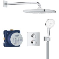 34871000 GRT THM Душова система на 2 виходи,квадратна, 250 (1 сорт) Grohe