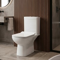 3111123 COMFORT Унітаз без кришки та бачка до компакту 3110123 (1 сорт) Devit фото 2