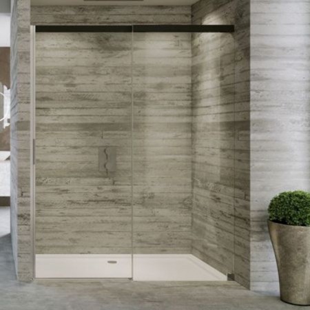 XTN2 R SB1 1167 CSH AQ10 ACQUA 5000 2-х секц. розсувні дверцята, фікс. част. справа, ProCare, проф.х DUKA