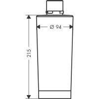 76815000 HG Фільтр для води ion exchanger and active carbon (1 сорт) HANSGROHE фото 1