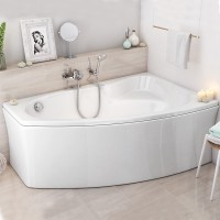 S301-098 SICILIA NEW Ванна асиметрична 170х100 правостороння (1 сорт) CERSANIT-С Україна фото 3