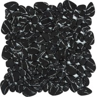 V-MOS VL-426B BLACK STONE MOSAIC (1 сорт) MOZAICO DE LUX