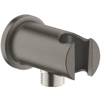 26658AL0 Rainshower Підключення душового шлангу з тримачем, графіт Brushed Hard Graphite (1 сорт) Grohe