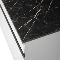 22207  Меблі MANHATTAN антрацит мат. зі стільницею КР Namibia Black 100 см та ум. One 46 см.,круг (1 Аква Родос фото 8