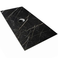 22207  Меблі MANHATTAN антрацит мат. зі стільницею КР Namibia Black 100 см та ум. One 46 см.,круг (1 Аква Родос фото 7