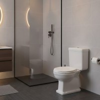 LO 931 - LONDRA, Унітаз-моноблок нап. з гориз. змивом, білий (1 сорт) SIMAS фото 1