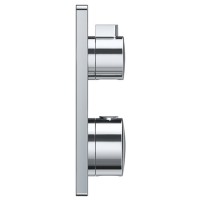 24079000 Grohtherm Thermostatic Зовнішня частина термостату прихованого монтажу на 2 споживачі, хром Grohe фото 4