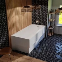 Ванна Boomerang  1500x700 посилений борт, з ніжками (1 сорт) VAYER фото 4