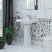 0010133 SHEFFIELD П'єдестал д/раковини 1010133 (1 сорт) Devit фото 1