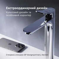 F85A92000 X-Joy S, змішувач для умивальника високий, хром (1 сорт) AM.PM фото 4