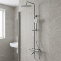 50502203 DEVIT PL FRIDA Душова система з виливом і термостатом д/душа, хром (1 сорт) DEVIT PL фото 2