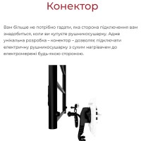 6.1.0100.06.BM Рушникосушка ел. HF London 570х430 чорний мат, в комплекті з прих.підкл (1 сорт) Hygge Family фото 5