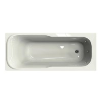 XWP355000N Ванна акрилова прямокутна SENSA 150x70 см, біла, без ніжок (1 сорт) KOLO фото 1