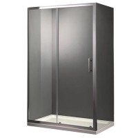 SHRC55126 FRAME Душова кабіна, розсувна - 120*80 реверсивна- хром/прозоре скло (1 сорт) Primera фото 3