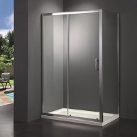 SHRC55126 FRAME Душова кабіна, розсувна - 120*80 реверсивна- хром/прозоре скло (1 сорт) Primera фото 2