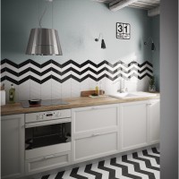 23351 CHEVRON WALL WHITE MATT left (1 сорт) EQUIPE CERAMICAS фото 1