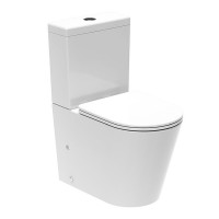 3010162 Universal Компакт безобідковий + кришка soft-close, quick-fix (3уп) (1 сорт) Devit фото 1