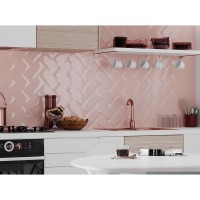 METROTILES Рожевий 465051 (1 сорт) Golden Tile фото 1