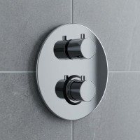 LIQ019CR Light exclusive Змішувач для душу на 3 споживачі, термостатичний, хром (1 сорт) Paffoni фото 2