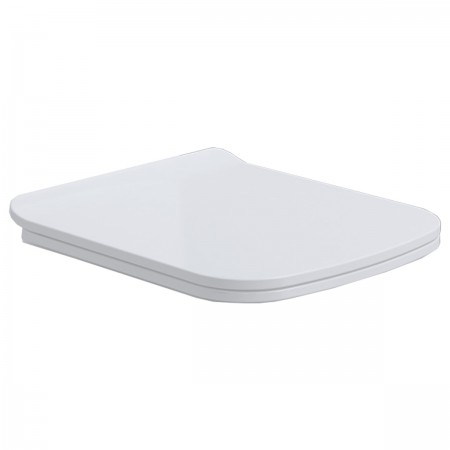 3590020 Basic Кришка soft-close до унітазу компакт, білий глянець (1 сорт) Primera