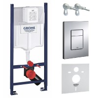UA3873200A Rapid SL інсталяція комплект 4в1, клавіша Skate Cosmopolitan, хром (1 сорт) Grohe фото 2