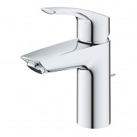 33265003 Eurosmart змішувач на 1 отвір, хром донний клапан (1 сорт) Grohe фото 1