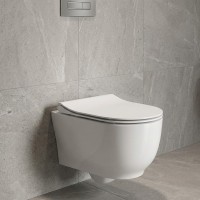 SET C190 WHB LUNA CLEAN ON унітаз підвісний з кришкою soft close (1 сорт) CERSANIT-С Україна