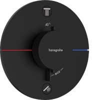 15554670 HG ShowerSelect Comfort S Зовнішня частина термостата на 2 споживачі, чорний матовий (1 сор HANSGROHE