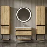 12293 IRON-LOFT 100 см тумба  (консольна)  з раковиною  ARTE, севілія (1 сорт) Аква Родос фото 8