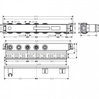 18311180 Module Select Внутрішня частина термостата на 3 функції (1 сорт) Axor фото 1