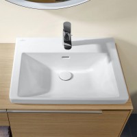 4A706GRW Subway 3.0 Раковина на тумбу 60, білий матовий (1 сорт) VILLEROY  BOCH фото 5