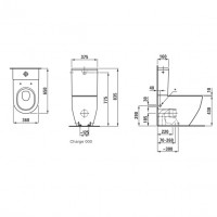H8679530009701 PRO Компакт SLIM Soft Close (1 сорт) Laufen