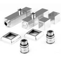 4.0.0201.56.P К-кт кутових кранів, квадратний корпус, колір хром (1 сорт) Mario фото 3