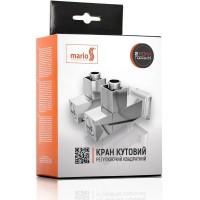 4.0.0201.56.P К-кт кутових кранів, квадратний корпус, колір хром (1 сорт) Mario фото 4
