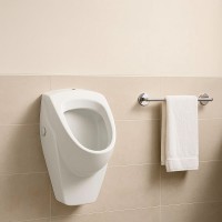 500.343.01.1 Selnova Уринал, підвід води зверху, задній випуск, білий глянець (без кріплення) (1 сор Geberit фото 5