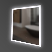 6032160 ART Дзеркало 600x700 прямокутне, з тачсенсором та LED підсвідкою (1 сорт) Devit фото 1