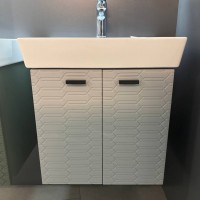 484050G Flow Тумба 50 з умивальником та ручками, сірий матовий (1 сорт) Devit фото 10