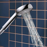 28078670 HG Activera S Душова система Showerpipe 240 1jet EcoSmart з Ecostat Fine Varia, чорний мато HANSGROHE фото 5