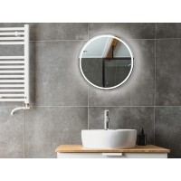 5501080 AllRound Кругле дзеркало d80см з LED підсвіткою та тачсенсором (1 сорт) Devit фото 5