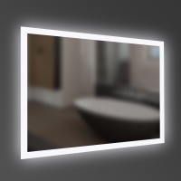 6032100 ART Дзеркало 1000x700 прямокутне, з тачсенсором та LED підсвідкою (1 сорт) Devit фото 1