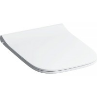 500.688.01.1 Сидіння з кришкою Geberit Smyle Square тонкий дизайн, тип Sandwich, soft close, швидкор Geberit
